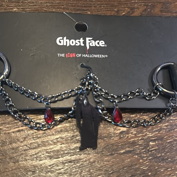 Halloween Ghostface Choker - Picture 2 of 2